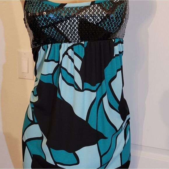 BRAND NEW LOVE ROCKS WOMEN"S MULTICOLOR TOP - Picture 9 of 15